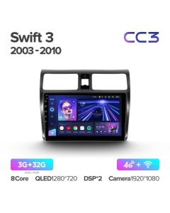 Штатная автомагнитола на Android TEYES CC3 для Suzuki Swift 3 2003-2010 3/32gb