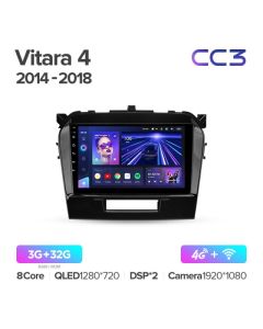 Штатная автомагнитола на Android TEYES CC3 для Suzuki Vitara 4 2014-2018 3/32gb