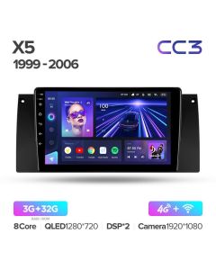 Штатная автомагнитола на Android TEYES CC3 для BMW X5 E39 E53 1999-2006 3/32gb