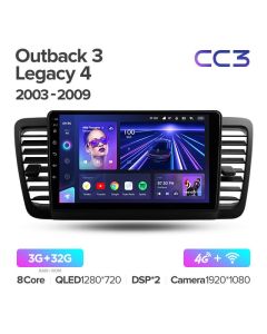 Штатная автомагнитола на Android TEYES CC3 для Subaru Outback 3, Legacy 4 2003-2009 3/32gb