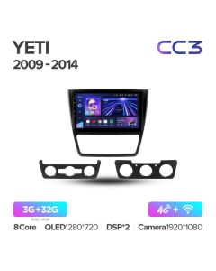 Штатная автомагнитола на Android TEYES CC3 для Skoda Yeti 5L 2009-2014 3/32gb