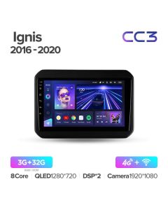 Штатная автомагнитола на Android TEYES CC3 для Suzuki Ignis 2016-2020 3/32gb