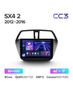 Штатная автомагнитола на Android TEYES CC3 для Suzuki SX4 2 S-Cross 2012-2016 3/32gb