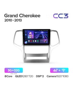 Штатная автомагнитола на Android TEYES CC3 для Jeep Grand Cherokee WK2 2010-2013 3/32gb