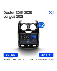 Штатная автомагнитола на Android TEYES X1 для Renault Duster 2015-2020 (Версия F2) 2/32gb