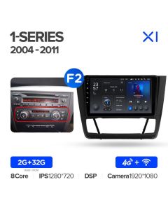 Штатная автомагнитола на Android TEYES X1 для BMW 1-Series E88, E82, E81, E87 2004-2011 (Версия F2) 2/32gb