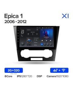 Штатная автомагнитола на Android TEYES X1 для Chevrolet Epica 1 2006-2012 2/32gb