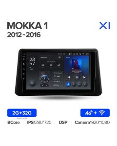 Штатная автомагнитола на Android TEYES X1 для Opel Mokka 2012-2016 2/32gb