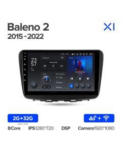 Штатная автомагнитола на Android TEYES X1 для Suzuki Baleno 2 2015-2022 2/32gb