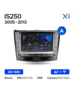 Штатная автомагнитола на Android TEYES X1 для Lexus IS250 XE20 2005-2013 (Версия A) 2/32gb