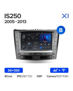Штатная автомагнитола на Android TEYES X1 для Lexus IS250 XE20 2005-2013 (Версия B) 2/32gb