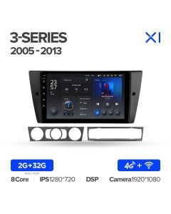 Штатная автомагнитола на Android TEYES X1 для BMW 3-Series E90, E91, E92, E93 2005-2013 2/32gb