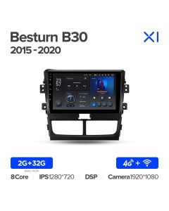 Штатная автомагнитола на Android TEYES X1 для FAW Besturn B30 2015-2020 2/32gb