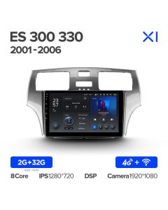 Штатная автомагнитола на Android TEYES X1 для Lexus ES300, ES330 XV30 2001-2006 2/32gb
