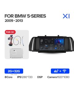 Штатная автомагнитола на Android TEYES X1 для BMW 5-Series F10, F11 2009-2013 2/32gb