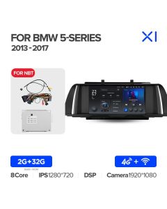 Штатная автомагнитола на Android TEYES X1 для BMW 5-Series F10, F11 2013-2017 2/32gb