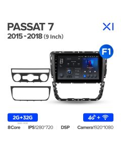 Штатная автомагнитола на Android TEYES X1 для Volkswagen Passat 7 B7 NMS 2015-2018 (Версия F1) 2/32gb