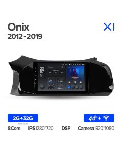 Штатная автомагнитола на Android TEYES X1 для Chevrolet Onix 2012-2019 2/32gb