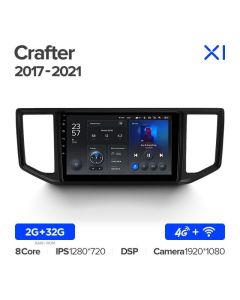 Штатная автомагнитола на Android TEYES X1 для Volkswagen Crafter 2017-2021 2/32gb
