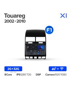 Штатная автомагнитола на Android TEYES X1 для Volkswagen Touareg GP 2002-2010 (Версия F1) 2/32gb