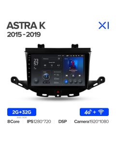 Штатная автомагнитола на Android TEYES X1 для Opel Astra K 2015-2019 2/32gb