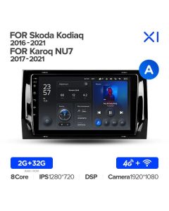 Штатная автомагнитола на Android TEYES X1 для Skoda Kodiaq 2016-2021, Karoq NU7 2017-2021 (Версия A) 2/32gb