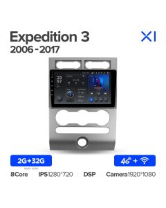 Штатная автомагнитола на Android TEYES X1 для Ford Expedition 3 U3242, U3542, U324, U354 2006-2017 2/32gb