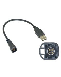 USB переходник INCAR USB VW-FC106 для Volkswagen, Skoda (тип1)
