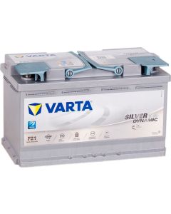 Аккумулятор VARTA SILVER DYNAMIC AGM 80 R (80 А/Ч, 800 А)