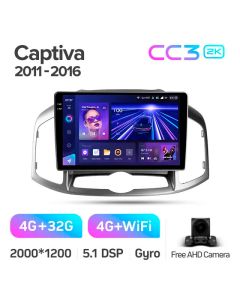 Штатная автомагнитола на Android TEYES CC3 2K для Chevrolet Captiva 2011-2016 3/32gb