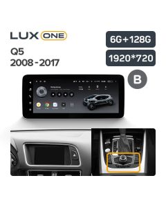 Штатная автомагнитола на Android TEYES LUX ONE для Audi Q5 2008-2017 (Версия B) 6/128gb