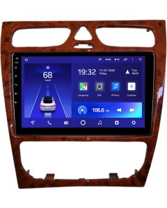 Штатная автомагнитола на Android Anyname для Mercedes-Benz C-Class S203 CL203 W203 2000-2004 [F2] [Дерево] (9 дюймов) 2/32GB