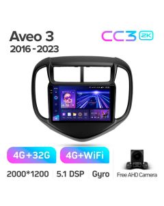 Штатная автомагнитола на Android TEYES CC3 2K для Chevrolet Aveo 3 2016-2023  3/32gb