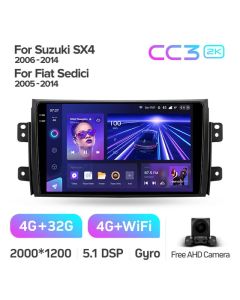 Штатная автомагнитола на Android TEYES CC3 2K для Suzuki SX4 1 2006-2014 3/32gb