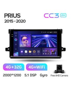 Штатная автомагнитола на Android TEYES CC3 2K для Toyota Prius XW50 2015-2020 3/32gb