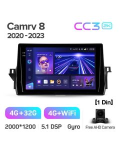 Штатная автомагнитола на Android TEYES CC3 2K для Toyota Camry 8 XV70 2020-2023 3/32gb