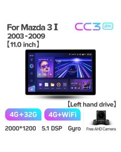 Штатная автомагнитола на Android TEYES CC3 2K для Mazda 3 BK 2003-2009 3/32gb