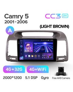 Штатная автомагнитола на Android TEYES CC3 2K для Toyota Camry 5 XV 30 2001-2006 (Версия A) 3/32gb