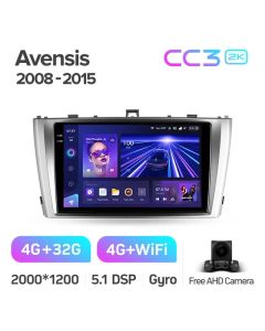 Штатная автомагнитола на Android TEYES CC3 2K для Toyota Avensis 3 2008-2015 3/32gb