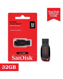 USB флешка SANDISK CRUZER BLADE BLACK 32GB
