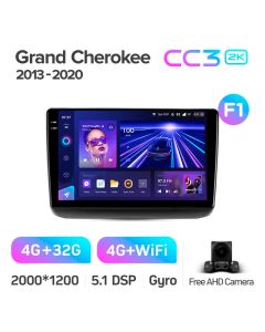 Штатная автомагнитола на Android TEYES CC3 2K для Jeep Grand Cherokee WK2 2013-2020 (Версия F1) 3/32gb