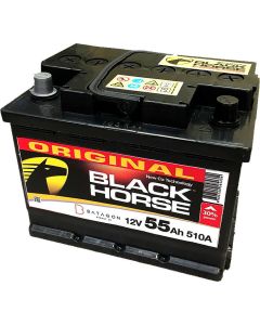 Аккумулятор BLACK HORSE 55 R (55 А/Ч, 510 А)