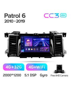 Штатная автомагнитола на Android TEYES CC3 2K для Nissan Patrol 6 VI Y62 2010-2019 3/32gb
