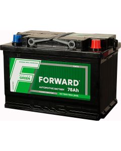 Аккумулятор FORWARD GREEN 75 R (75 А/Ч, 750 А)