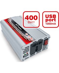 Автомобильный инвертор напряжения AVS IN-400W