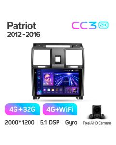Штатная автомагнитола на Android TEYES CC3 2K для УАЗ Патриот УАЗ-3163, Patriot 2012-2016 3/32gb
