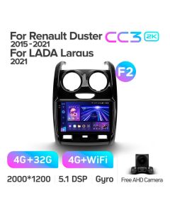 Штатная автомагнитола на Android TEYES CC3 2K для Renault Duster 2015-2021 (Версия F2) 3/32gb