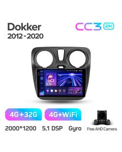 Штатная автомагнитола на Android TEYES CC3 2K для Renault Dokker 2012-2020 3/32gb