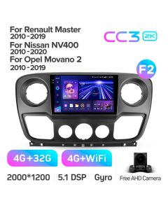 Штатная автомагнитола на Android TEYES CC3 2K для Opel Movano 2 2010-2019 (Версия F2) 3/32gb