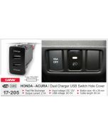 Штатный разъём CARAV 17-205 для Acura, Honda